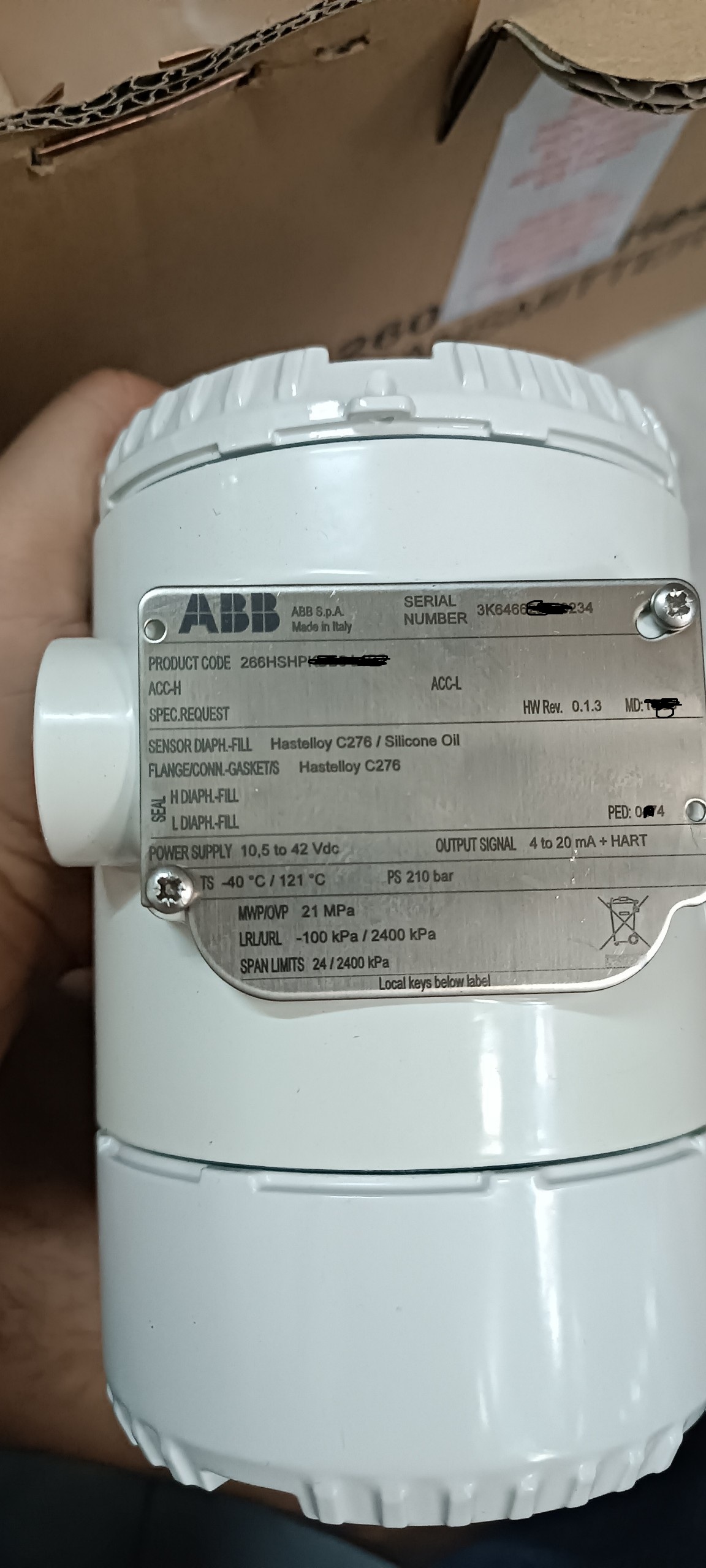vtc&d #Pressure Transmitter, #SIL 2, #Ex proof.